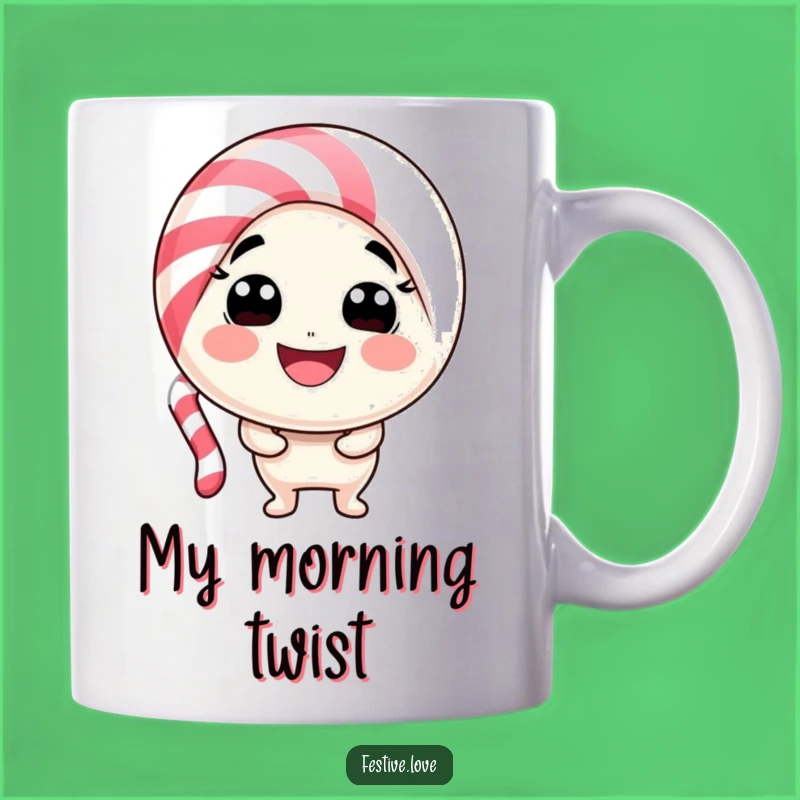 Funny Candy Cane Smile Mug: A Sweet & Playful Christmas Gift