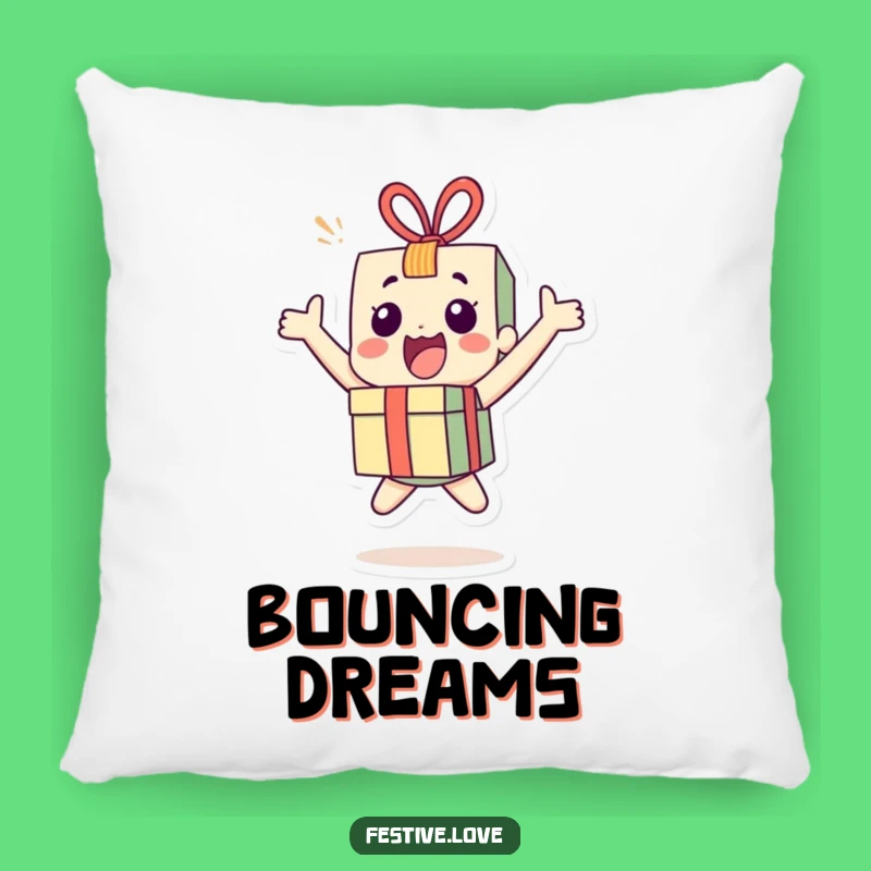 Funny Present Bounce Pillow: Cozy Comfort & Joyful Celebration