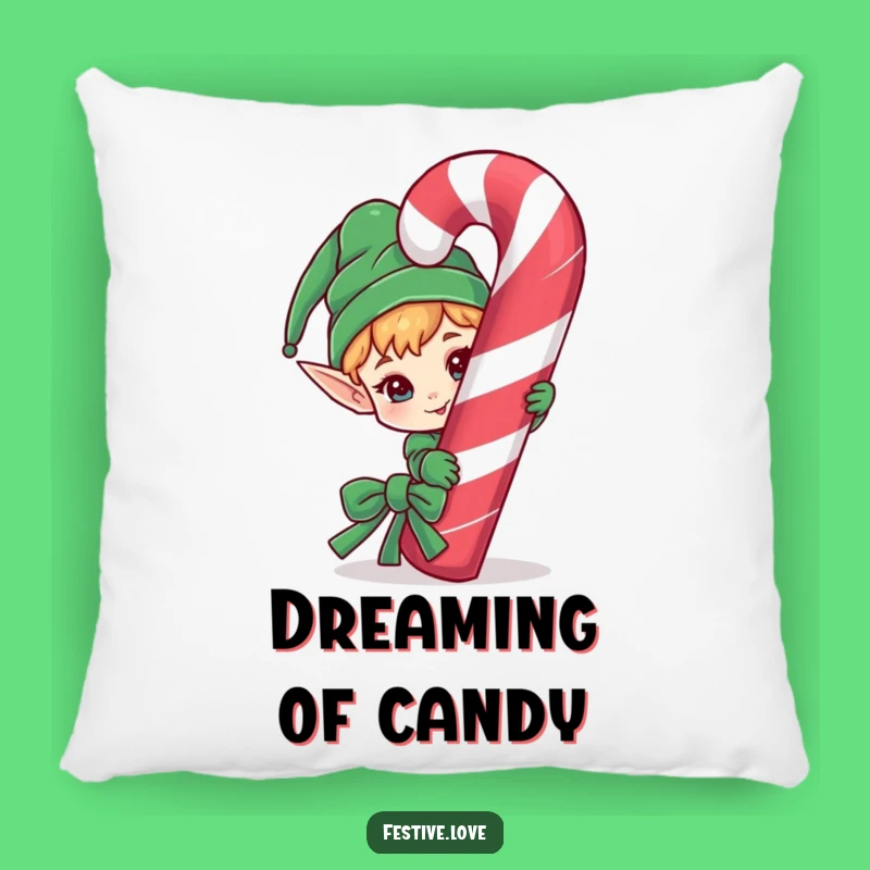 Funny Elf Pillow - Snuggle with Holiday Secrets!