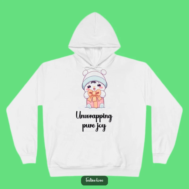 Cozy Funny Snow Character Hoodie - Warm and Hilarious Holiday Gift!
