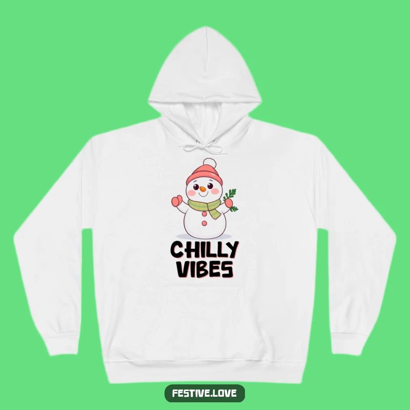 Cozy Funny Snowman Wave Hoodie: Warmth, Comfort, and Wintery Cheer