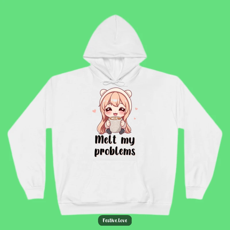Funny Hot Cocoa Sharing Hoodie: Ultimate Cozy Comfort & Hilarious Character