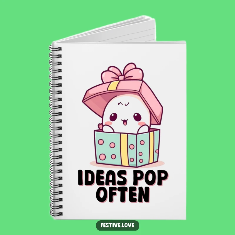 Funny Kawaii Present Notebook - Surprise Ideas Gift