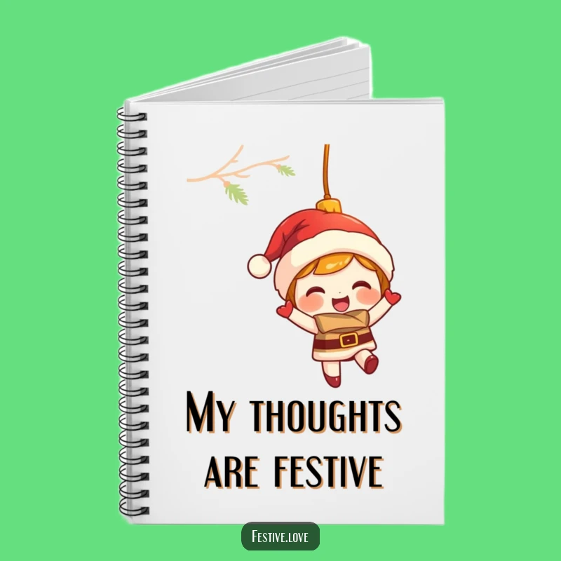 Funny Ornament Notebook: Jot Down Holiday Wishes, Great Festive Funny Gift
