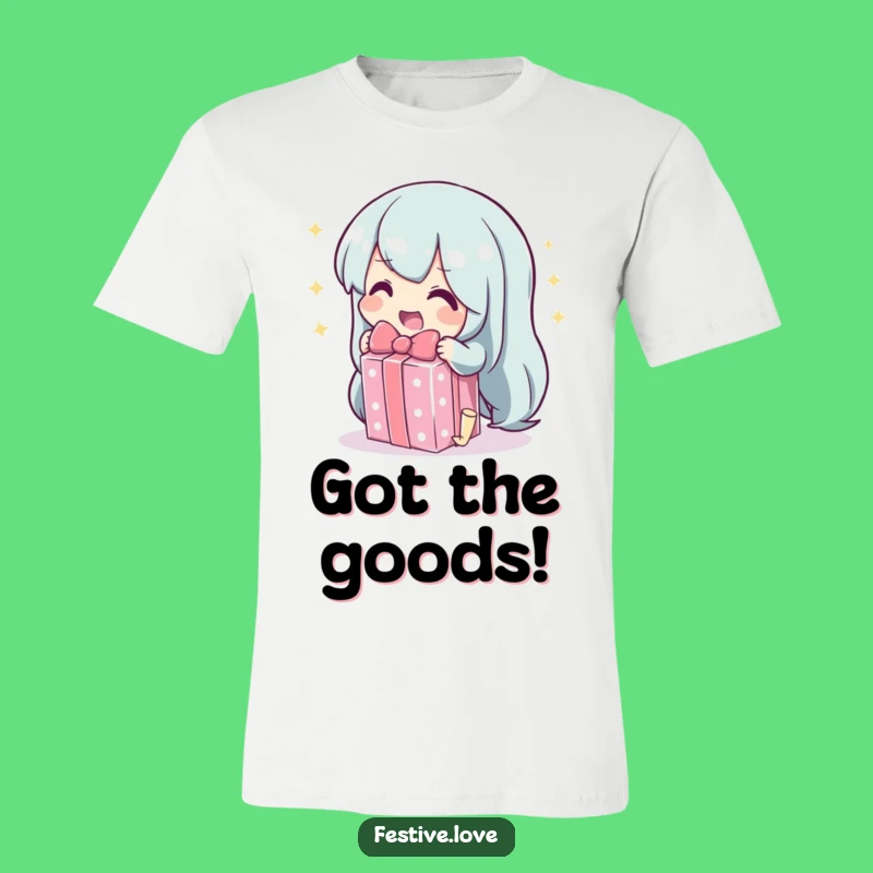 Funny Sparkling Gift T-Shirt: Comical Tee for Present Enthusiasts