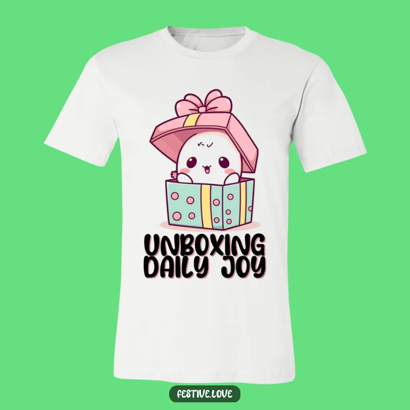 Funny Kawaii Present T-Shirt - Surprise Pop Holiday Tee Gift