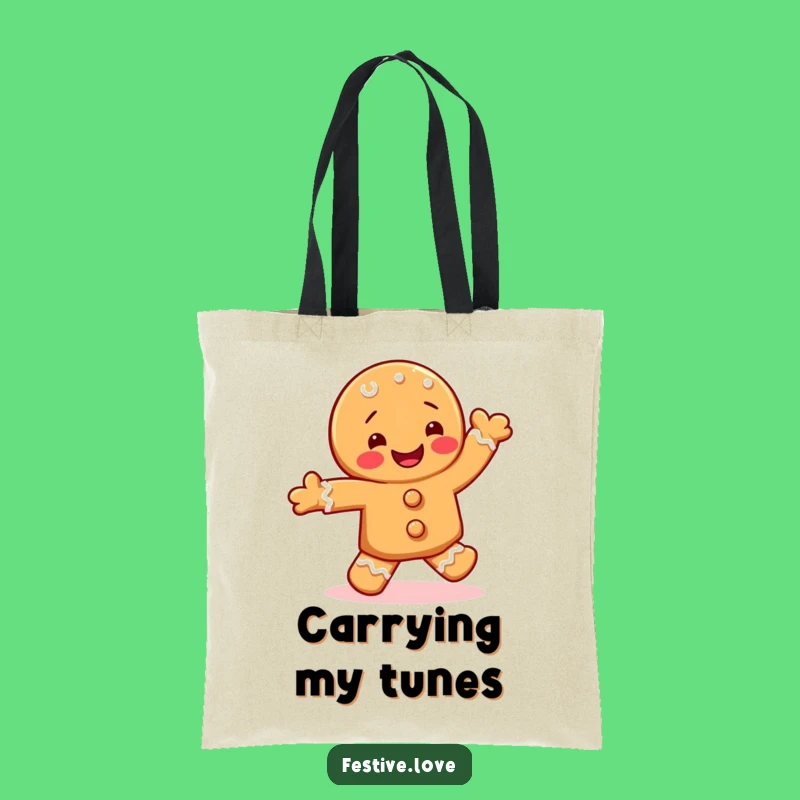 Funny Gingerbread Tote Bag - Carry Your Joyful Style!